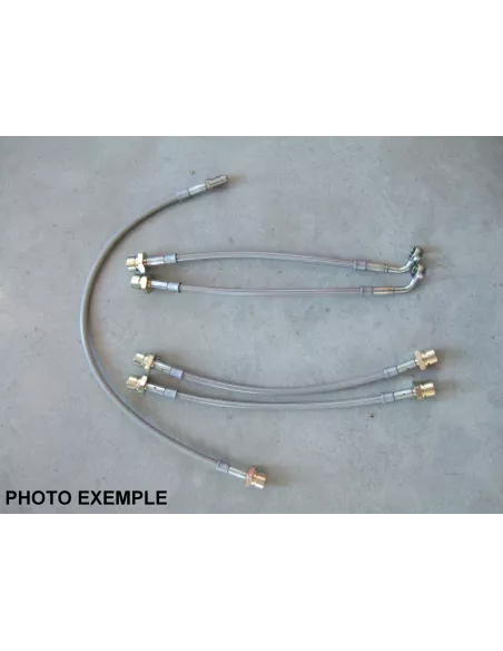 Kit durites de Frein aviation en inox TJ GOODRIDGE - accessoire 4x4