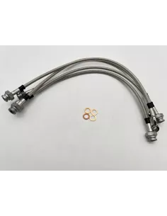 Kit durites de Frein aviation en inox D40 GOODRIDGE - accessoire 4x4