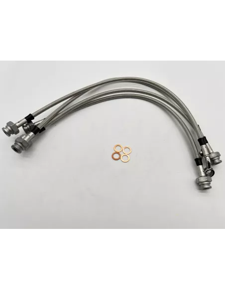 Kit durites de Frein aviation en inox D40 GOODRIDGE - accessoire 4x4