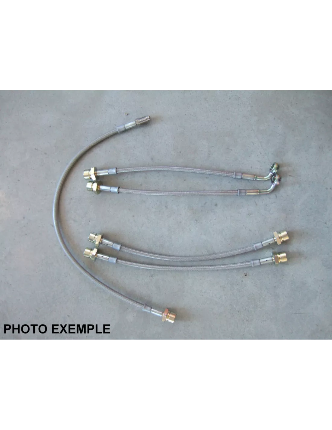 Kit durites de Frein aviation en inox Hilux Revo GOODRIDGE -