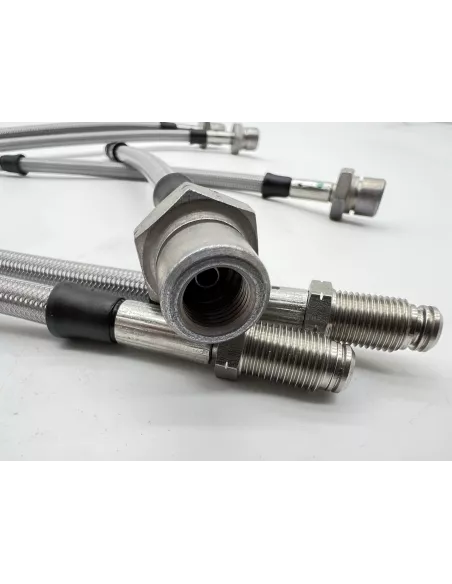 Kit durites de Frein aviation en inox BJ42 BJ46 GOODRIDGE -