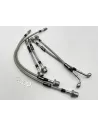 Kit durites de Frein aviation en inox HZJ73 KZJ73 GOODRIDGE -