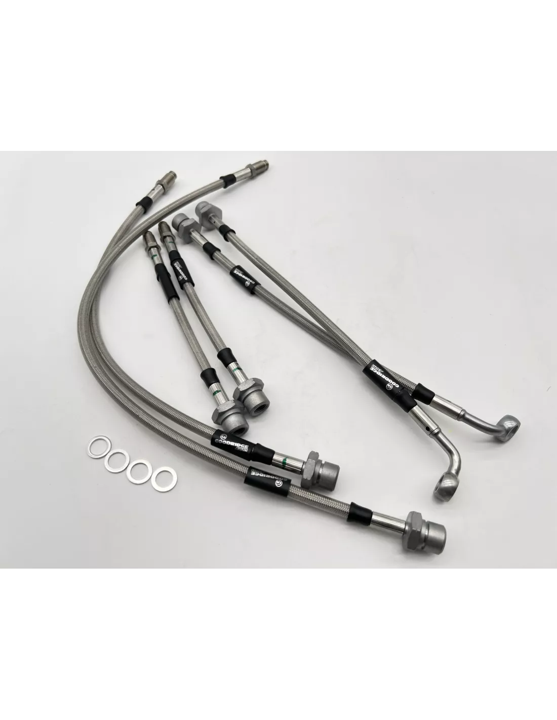 Kit durites de Frein aviation en inox HZJ73 KZJ73 GOODRIDGE -
