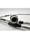 Kit durites de Frein aviation en inox KZJ70 AR TAMBOUR GOODRIDGE -