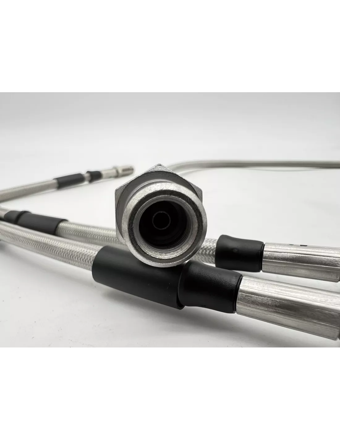 Kit durites de Frein aviation en inox KZJ70 AR TAMBOUR GOODRIDGE -