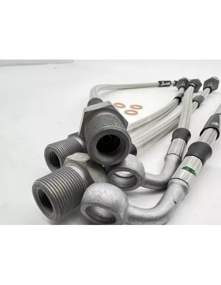 Kit durites de Frein aviation en inox KDJ9 KZJ9 GOODRIDGE -