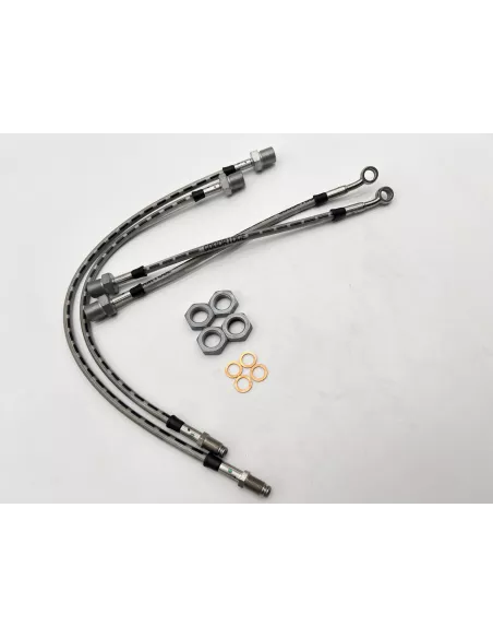 Kit durites de Frein aviation en inox HZJ78 GOODRIDGE - accessoire 4x4