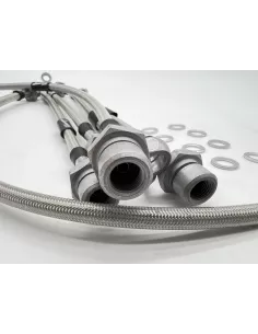 Kit durites de Frein aviation en inox HDJ80 12S GOODRIDGE - 2