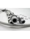 Kit durites de Frein aviation en inox HDJ80 12S GOODRIDGE -