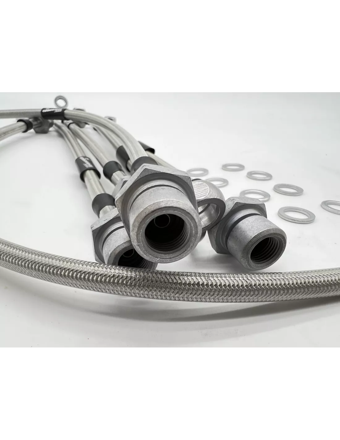 Kit durites de Frein aviation en inox HDJ80 12S GOODRIDGE -