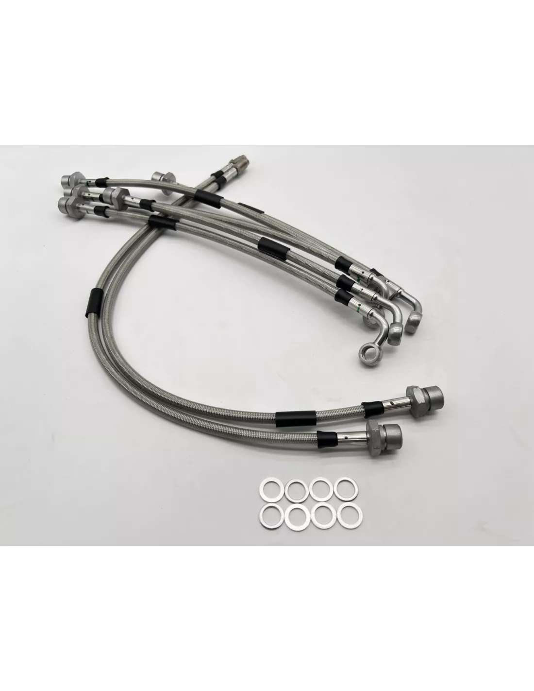 Kit durites de Frein aviation en inox HDJ80 12S et 24S avec ABS