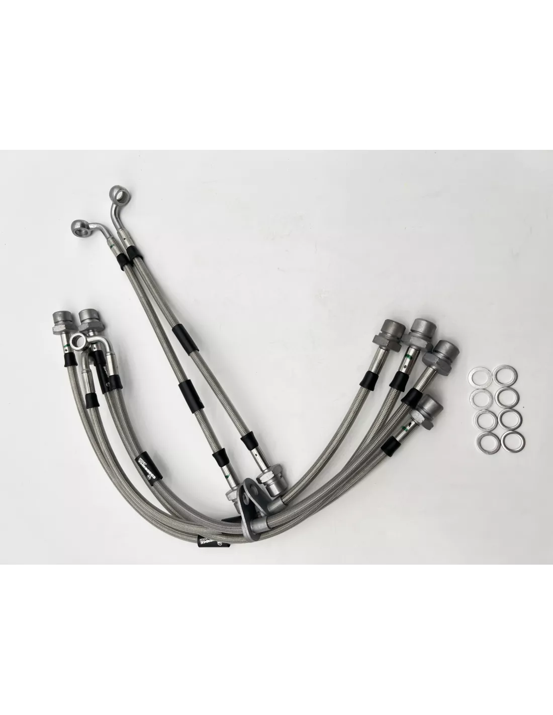 Kit durites de Frein aviation en inox HDJ100 après 2005 GOODRIDGE -