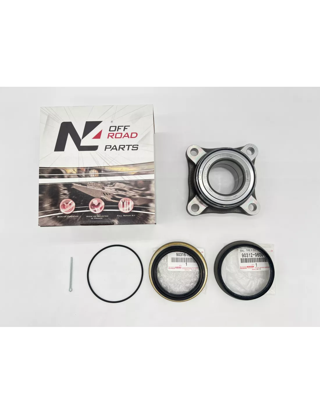 Kit roulement de roue avant KDJ12 KDJ15 Hilux Vigo Revo avec ABS