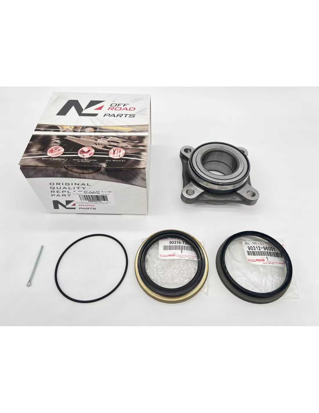 Kit roulement de roue avant KDJ12 KDJ15 Hilux Vigo Revo avec ABS