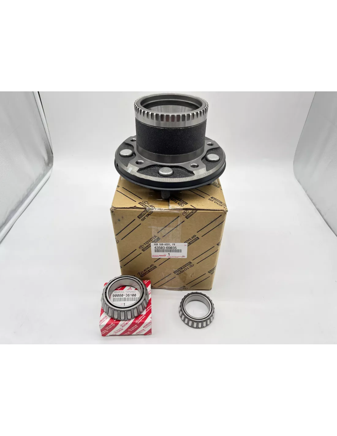 Moyeu de roue avant complet avec roulements HDJ100 TOYOTA -