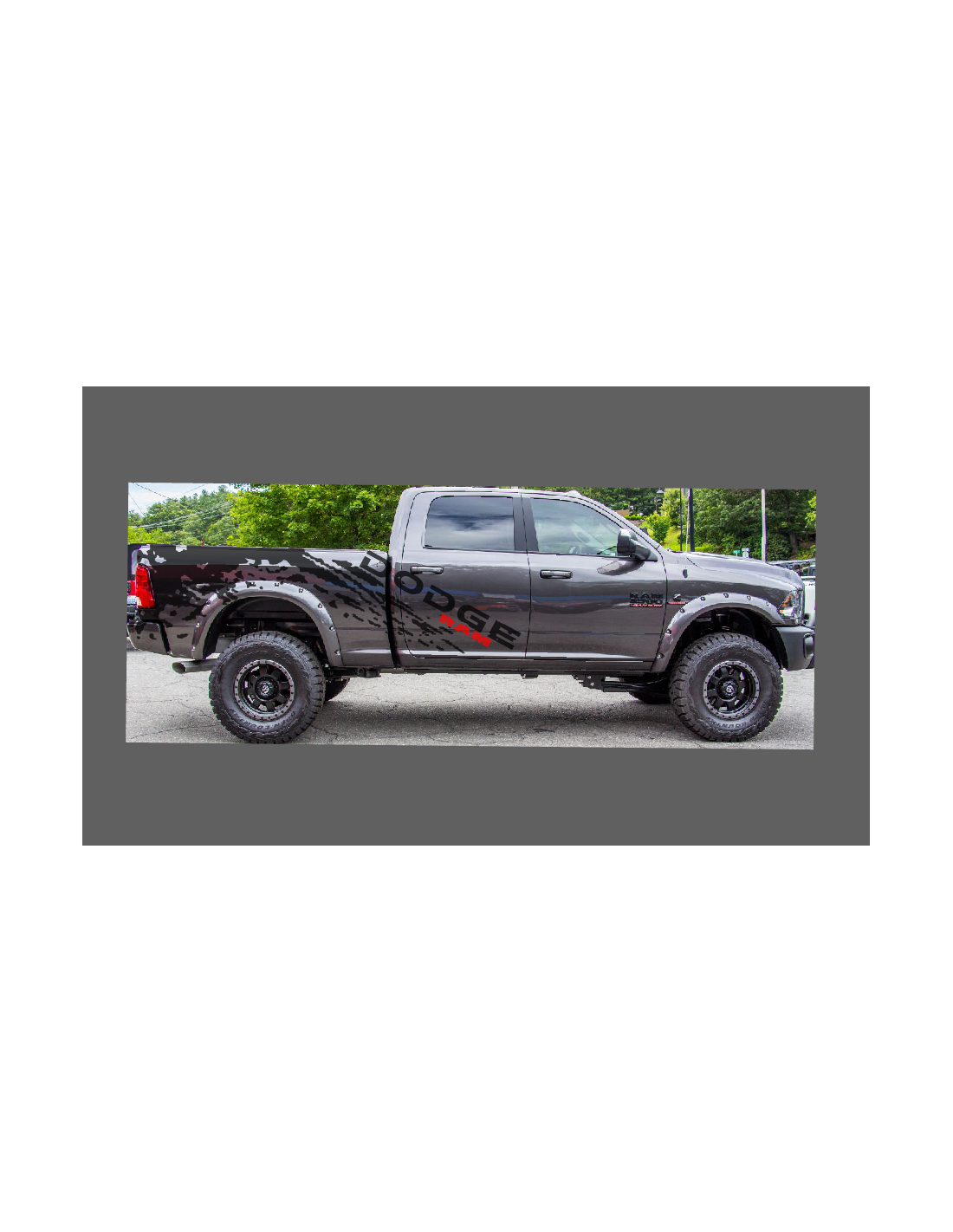 Aufkleber für DODGE RAM