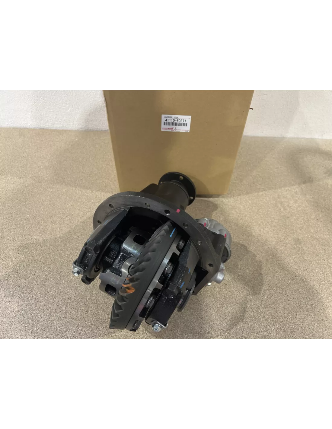 Nez pont avant complet ratio 10x41 HDJ80 BVA avec blocage TOYOTA -