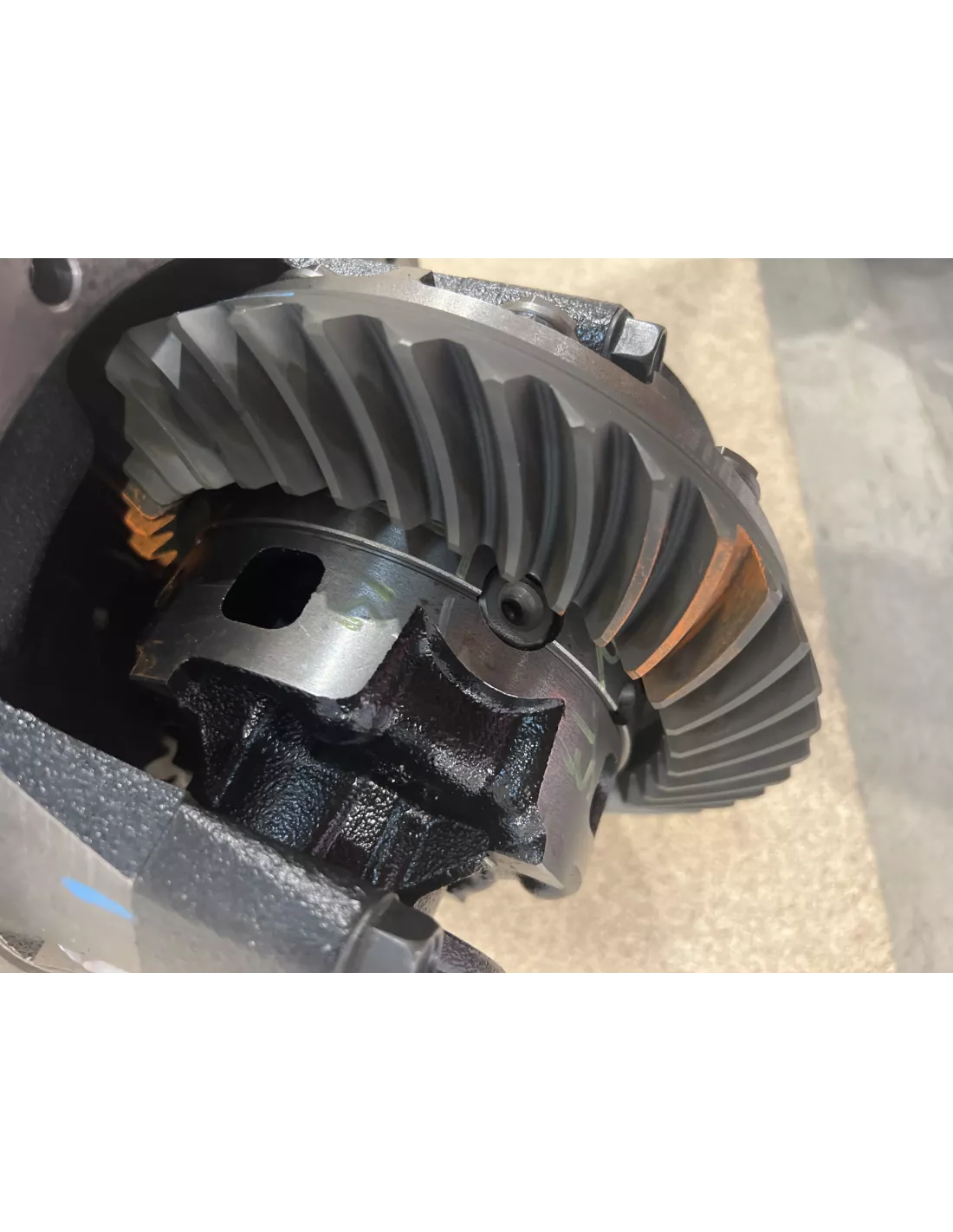 Nez pont avant complet ratio 10x41 HDJ80 BVA avec blocage TOYOTA -
