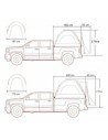 Pick-up voertuigtent