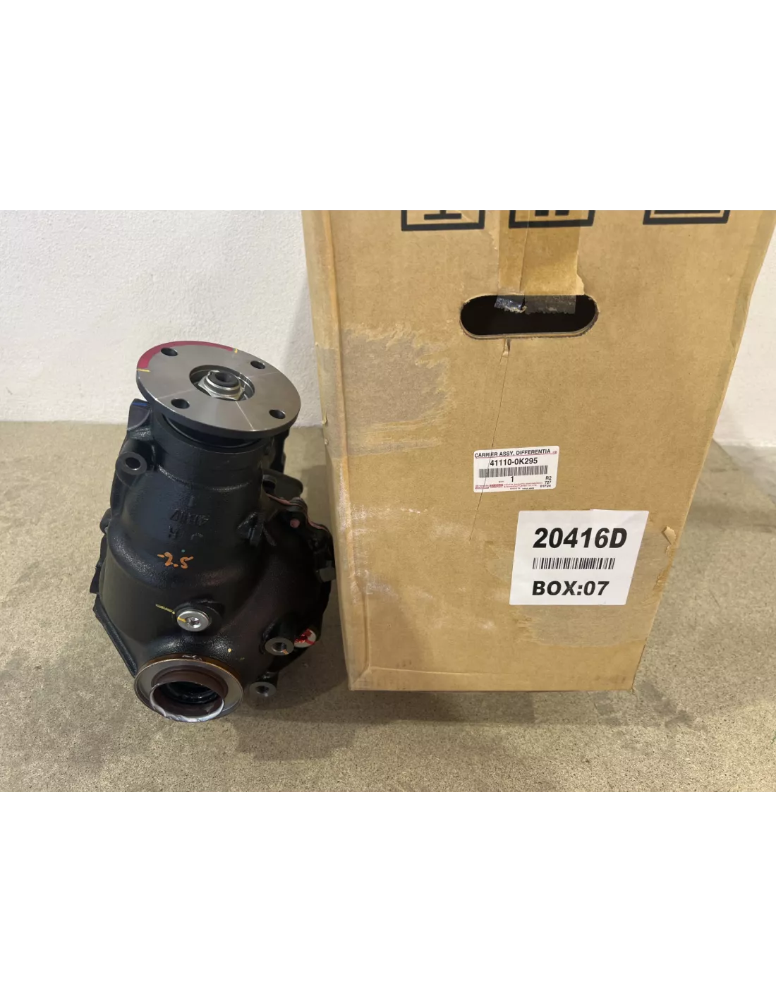 Transmission pont avant complet ratio 11x43 Hilux Vigo TOYOTA -