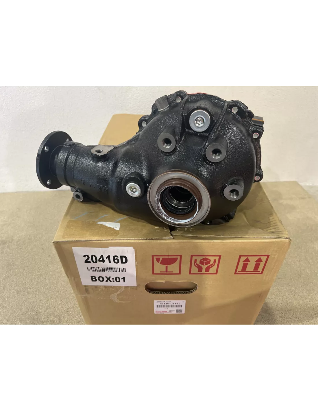 Transmission pont avant complet ratio 11x43 Hilux Revo 2.8D4-D BVA