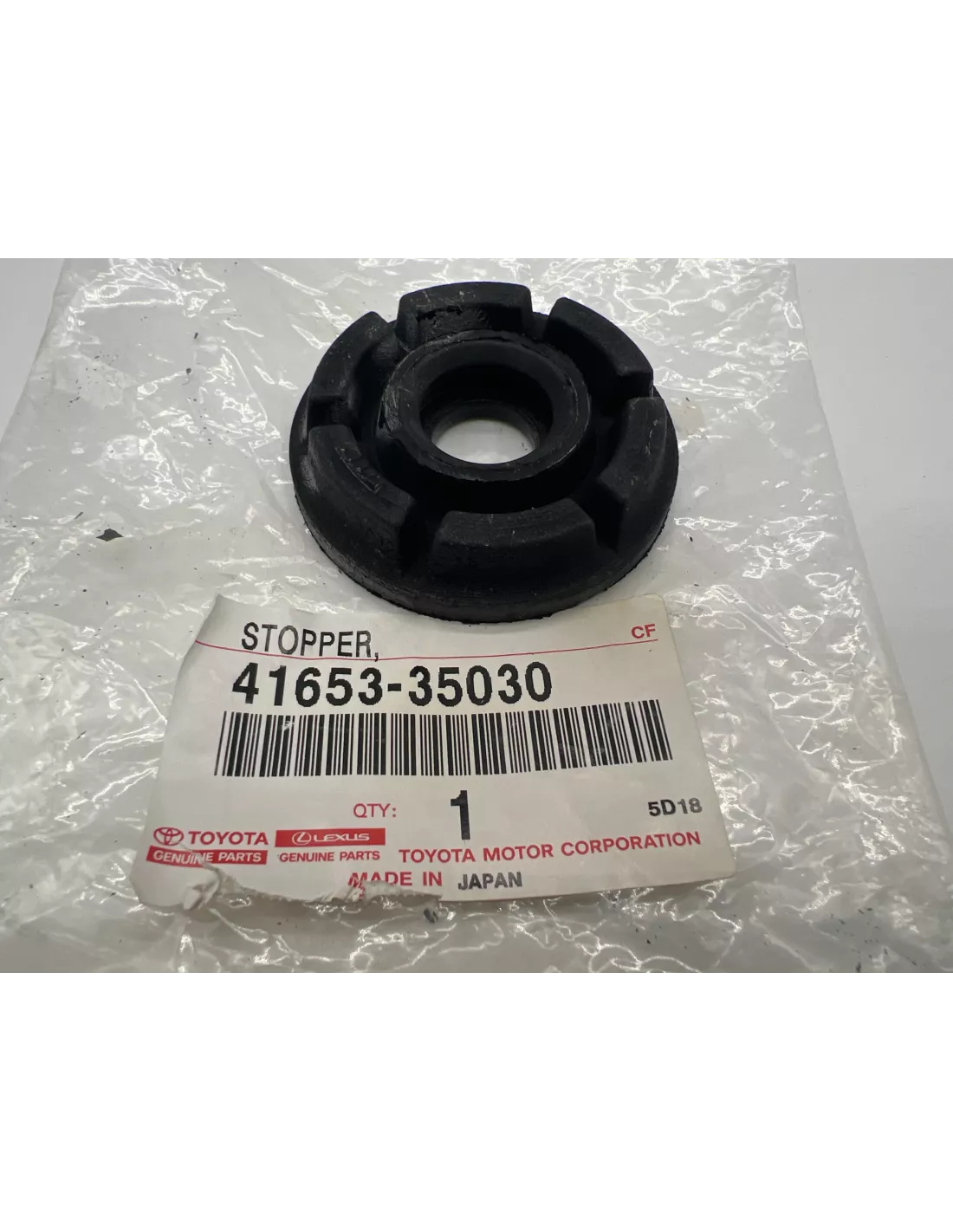 Silent bloc supérieur de support de pont avant KZJ9 KDJ9 TOYOTA -
