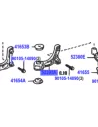 Silent bloc support gauche pont avant Land Cruiser KZJ9 KDJ9 TOYOTA -