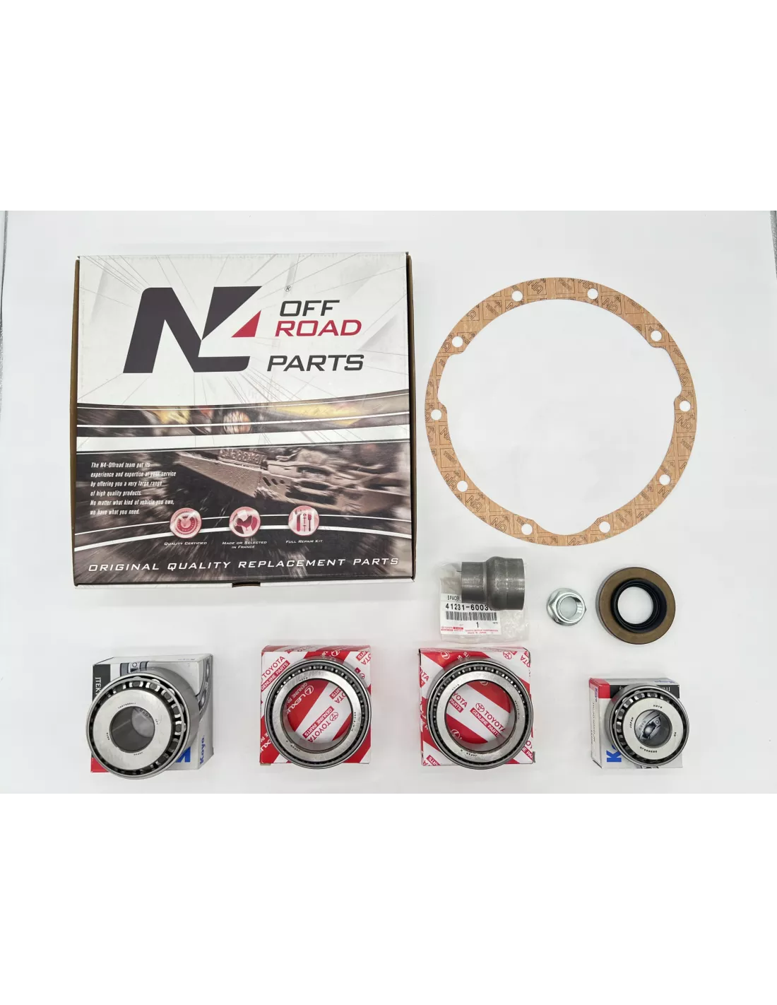 Kit réfection de pont arrière KZJ9 KDJ9 Hilux avant 01/2002 avec