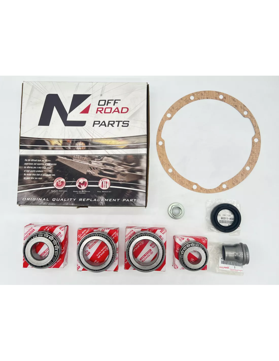 Kit réfection de pont arrière Land Cruiser HZJ105 HZJ7 après 10/2006