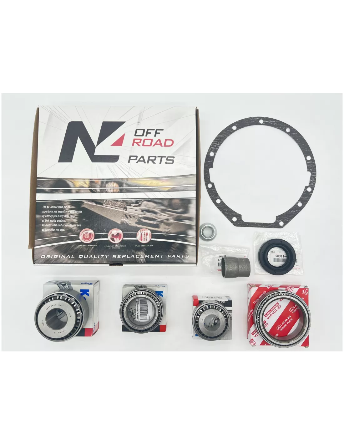 Kit réfection pont arrière Land Cruiser KDJ120 KDJ125 et Hilux Vigo