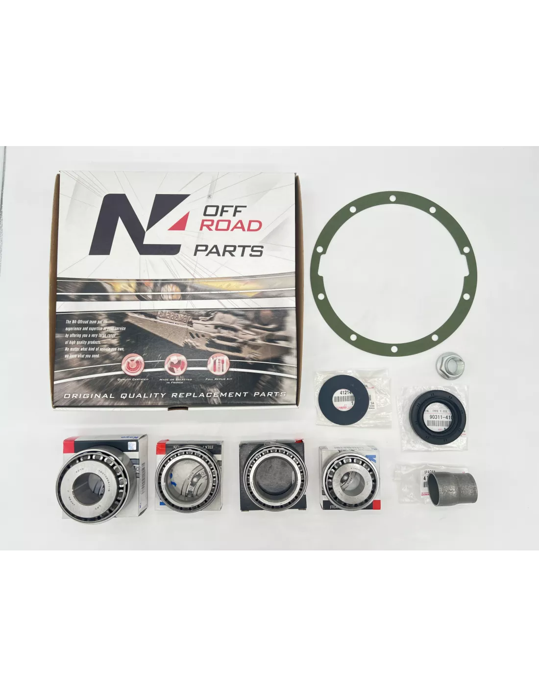 Kit réfection de pont arrière Land Cruiser KZJ7 LJ7 - Couple conique