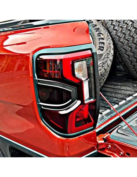 Enjoliveurs de feux arrières noir pour Ford Ranger 2023+