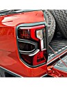 Schwarze Rücklichtblenden für Ford Ranger 2023+
