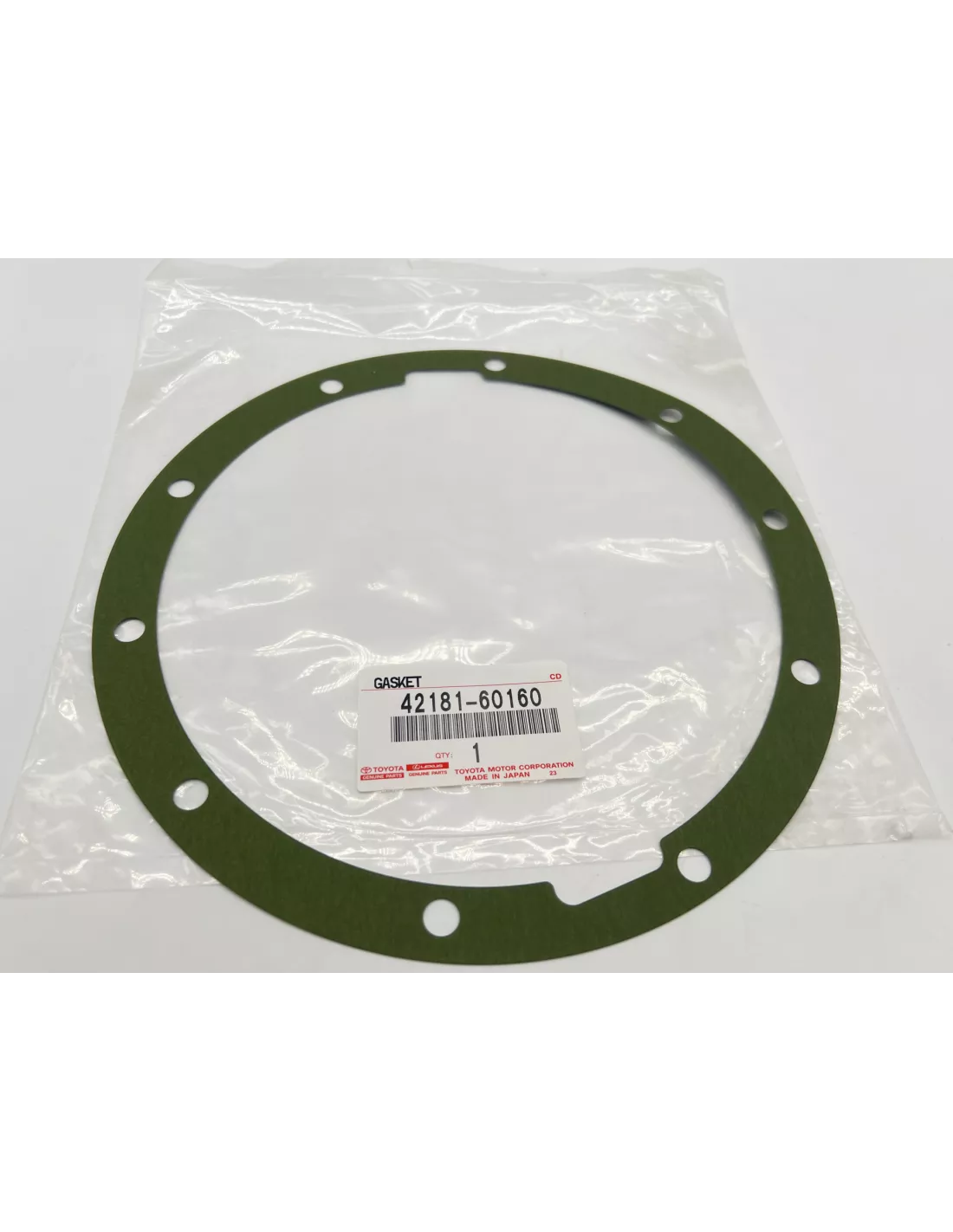 Joint papier nez de pont avant ou arrière Toyota - 8 pouces - sans