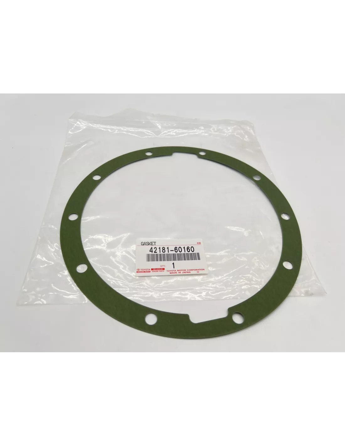Joint papier nez de pont avant ou arrière Toyota - 8 pouces - sans