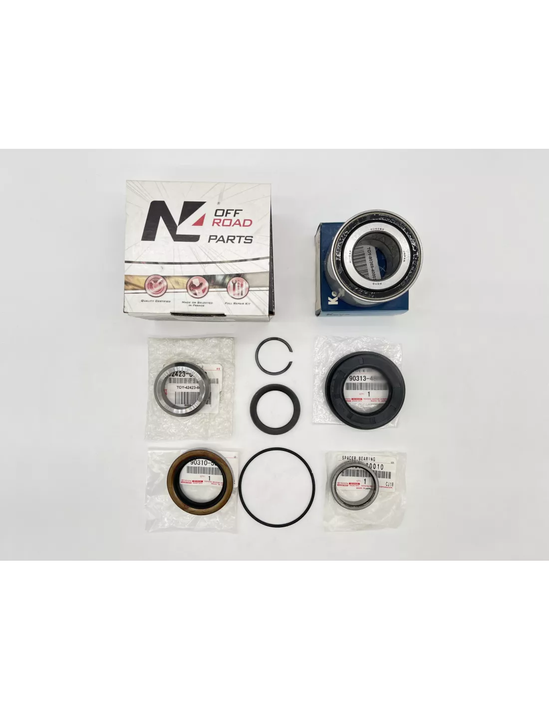 Kit roulement de roue arrière Land Cruiser KZJ9 KDJ9 avec ABS