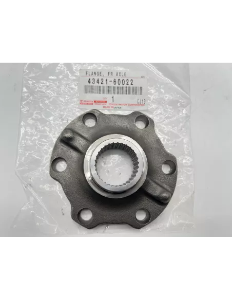 Flasque main meneuse de pont avant pour HDJ80 sans ABS TOYOTA -