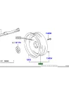 Volant moteur KZJ90 KZJ95 06/1998+ TOYOTA - accessoire 4x4