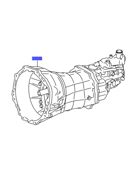 Boite de vitesses Hilux Revo 2.4 D4-D AISIN - accessoire 4x4