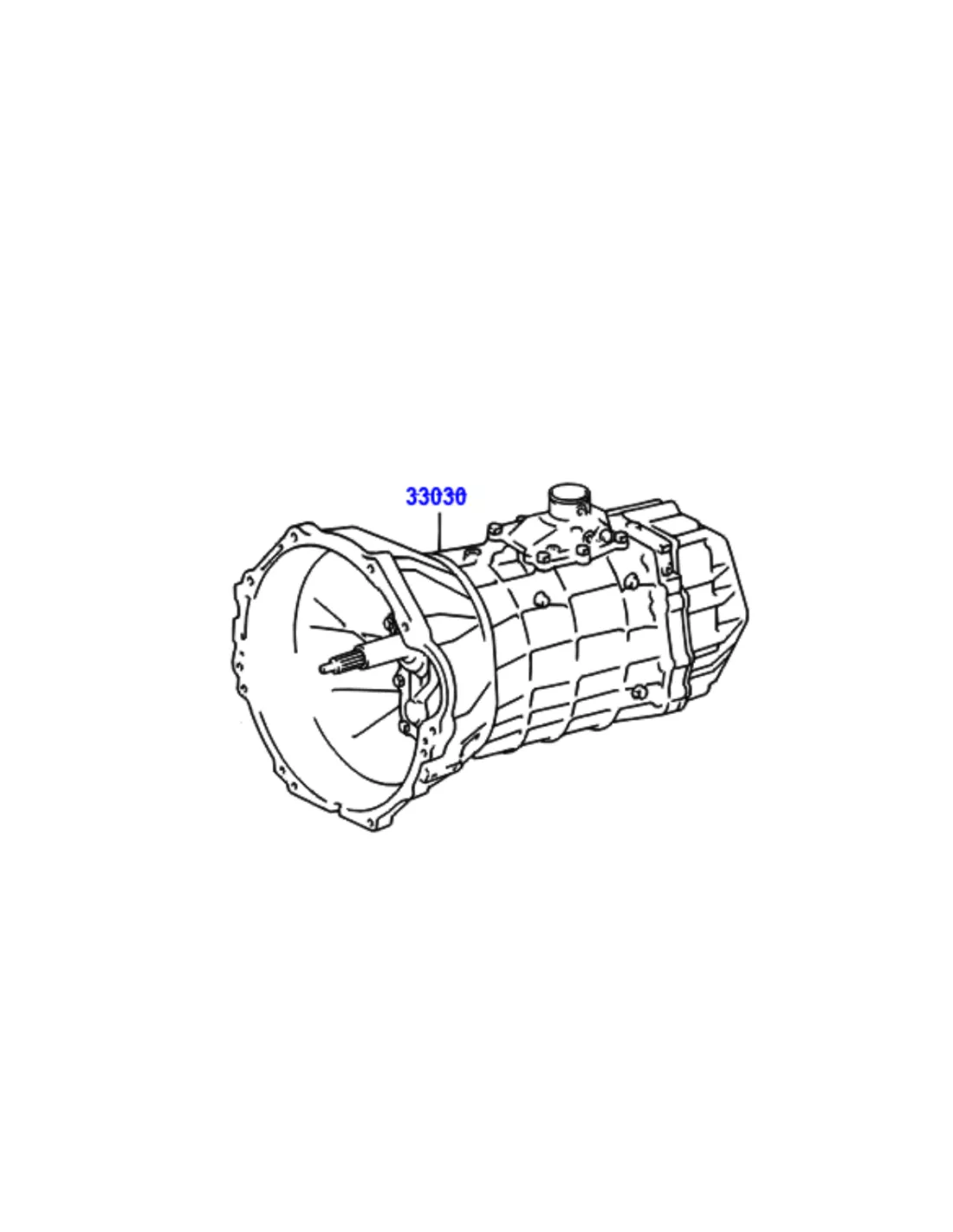 Boîte de vitesses manuelle 5 rapports pour Land Cruiser HDJ100 AISIN