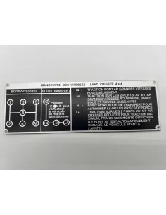 PLAQUE DE TRANSMISSION J4 BV5 DTC PARTS - accessoire 4x4