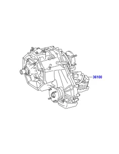 Boite de transfert complète Hilux Revo TOYOTA - accessoire 4x4 2