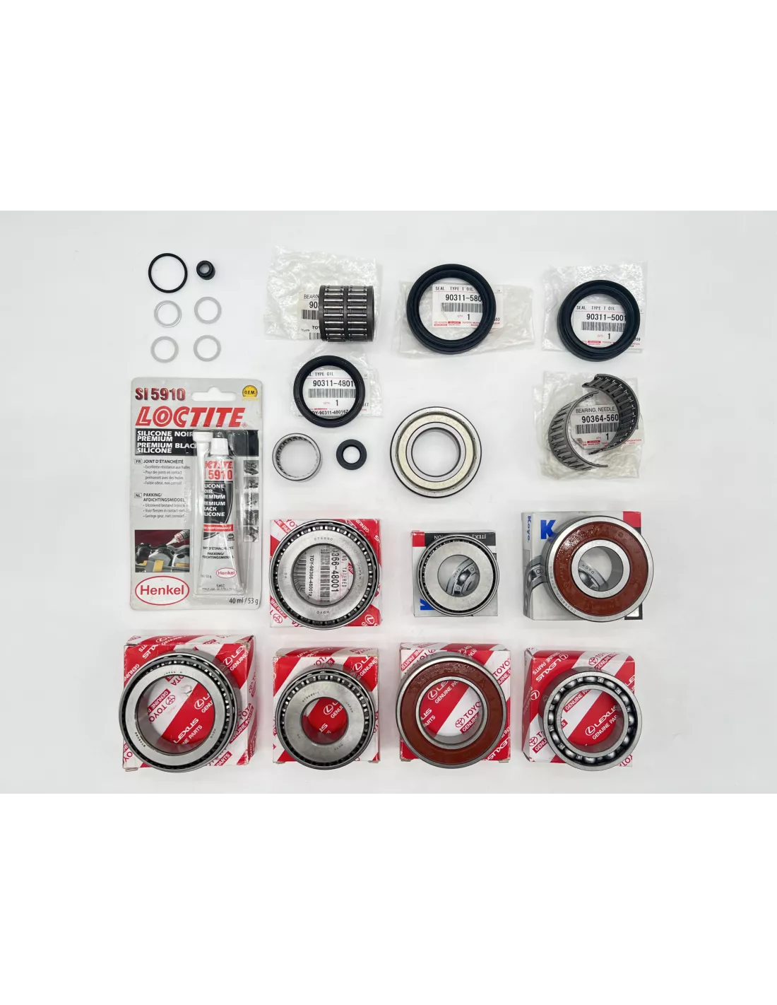 Kit réfection boîte de transfert HDJ80 avec visco-coupleur N4-Offroad