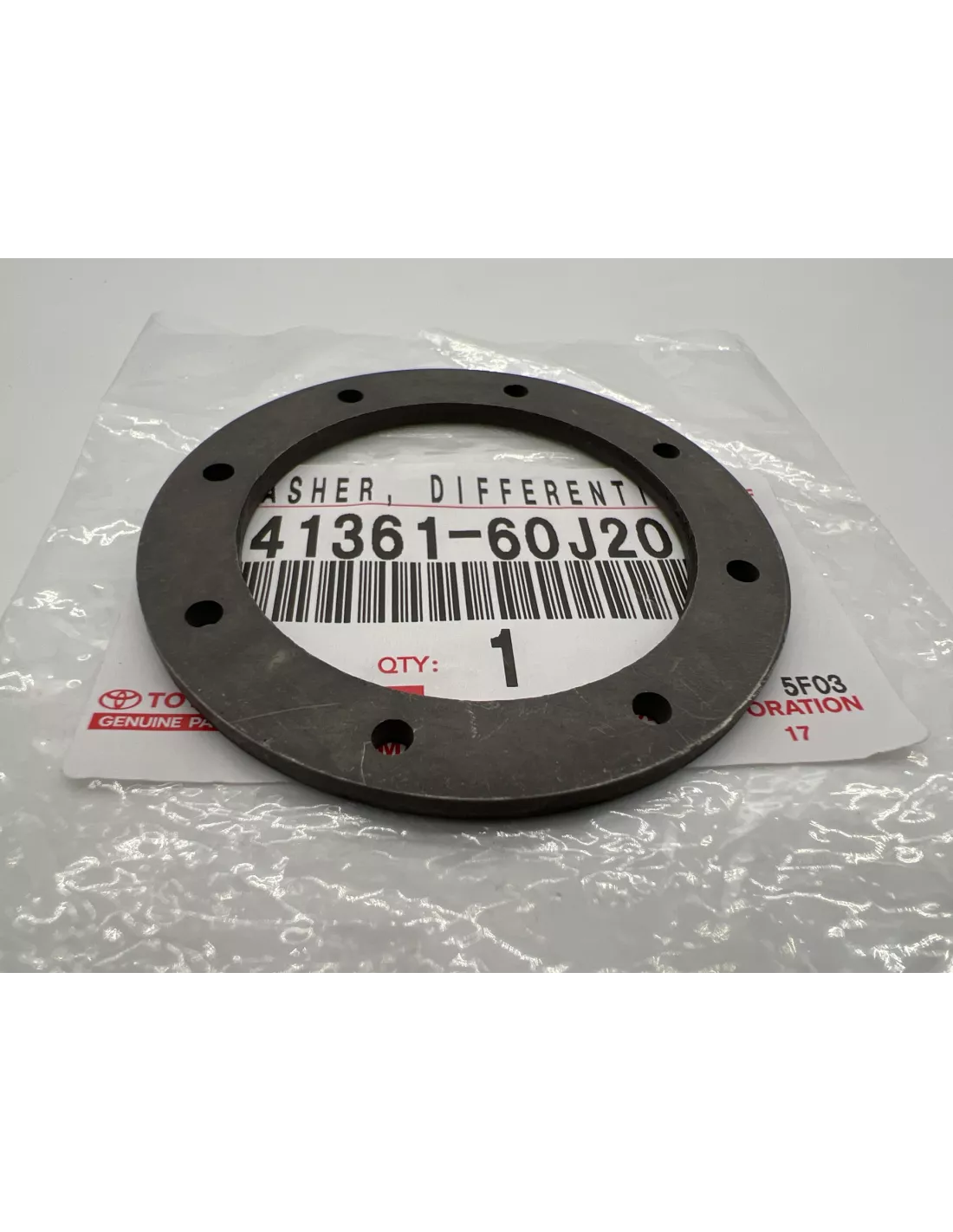 Rondelle précontrainte planétaire diff central ep 2 6mm HDJ80 HDJ100