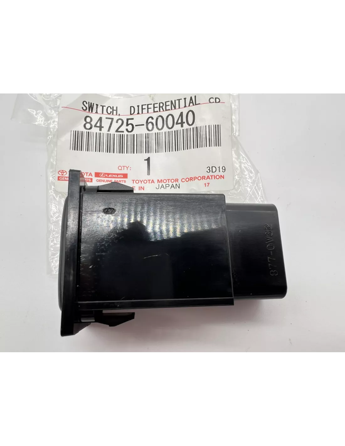 Interrupteur blocage de différentiel central HDJ80 24s TOYOTA -