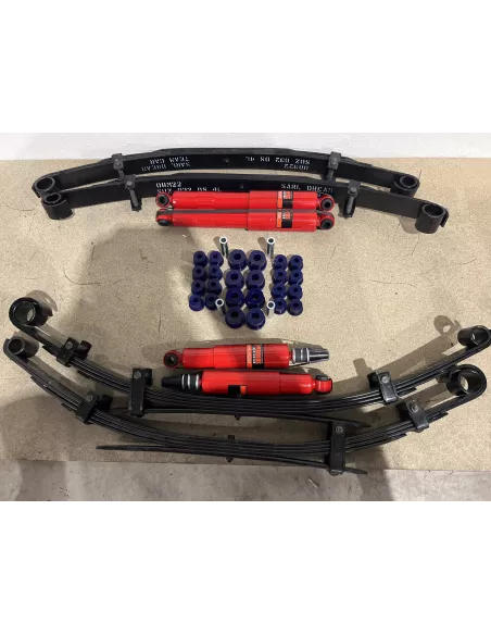 Kit suspension medium +5cm pour Suzuki Santana 410 413 Samurai -