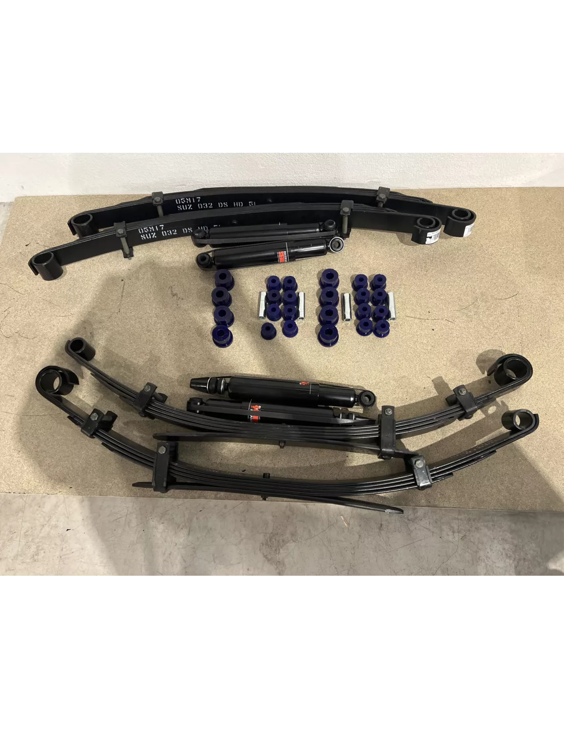 Kit suspension medium +5cm pour Suzuki Santana Samurai - Essence