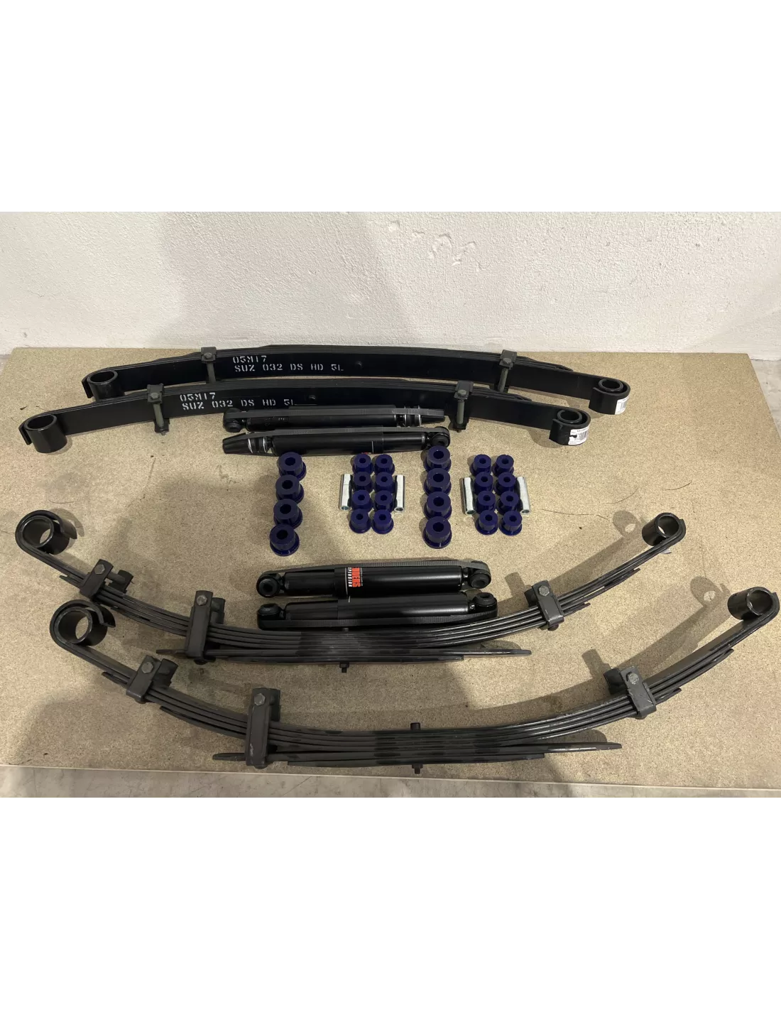 Kit suspension medium +5cm pour Suzuki Santana Samurai - Diesel