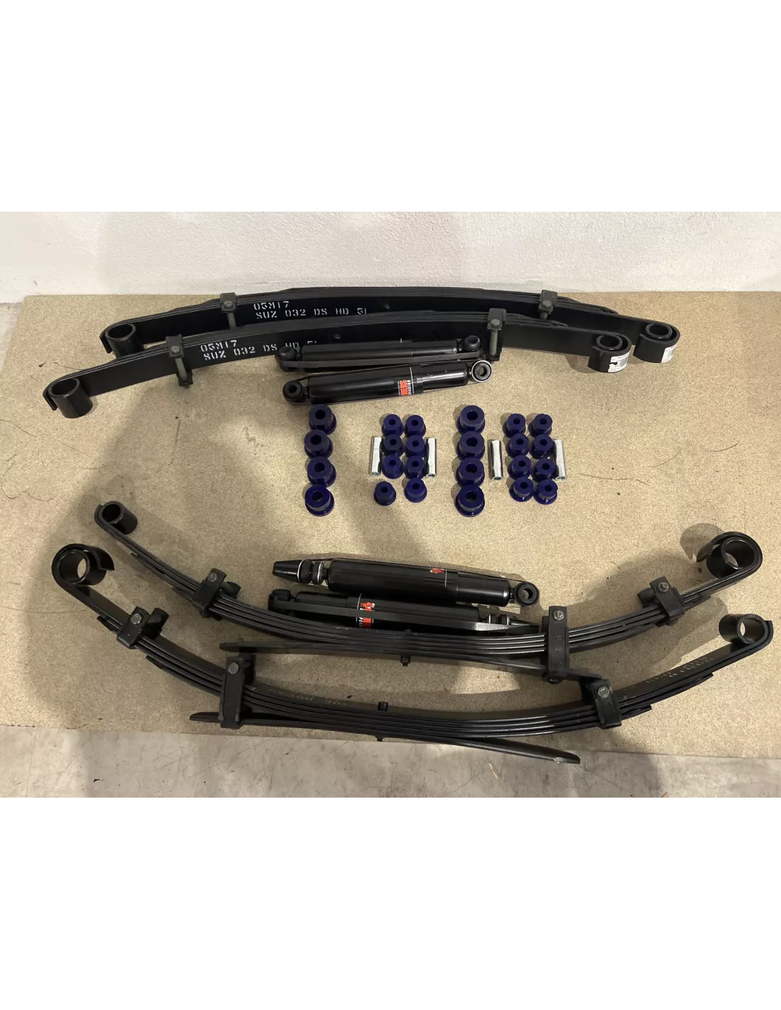 Kit suspension medium +5cm pour Suzuki Santana Samurai - Diesel
