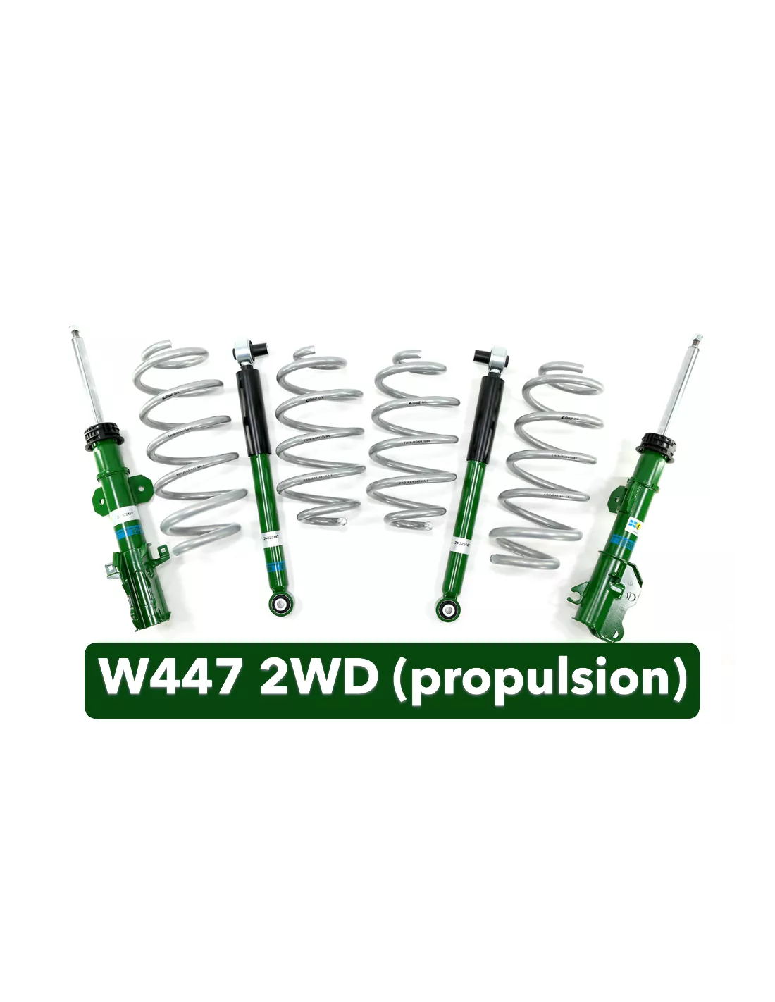 Kit de suspension complet surélevé pour Mercedes Classe V W447 2